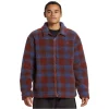 GIACCA DECK FLEECE BLU RUGGINE