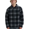 GIACCA DECK FLEECE NERO GRIGIO