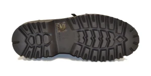 GIO PIU MOCASSINO IN PELLE CON FIBIE NERO MIA-01 COMBI BLACK