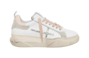 GIO PIU SNEAKER GIADA 63M Charlène WHITE PINK TAUPE