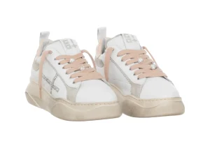 GIO PIU SNEAKER GIADA 63M Charlène WHITE PINK TAUPE