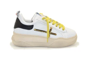 GIO PIU SNEAKER GIADA 63R WHITE BLACK GOLD