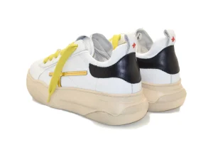GIO PIU SNEAKER GIADA 63R WHITE BLACK GOLD