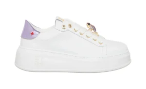 GIO PIU SNEAKER PIA 306A COMBI WHITE LILLA