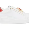 GIO PIU SNEAKER PIA 300A COMBI WHITE RED
