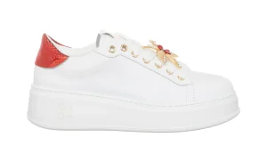 GIO PIU SNEAKER PIA 300A COMBI WHITE RED