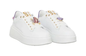 GIO PIU SNEAKER PIA 306A COMBI WHITE LILLA