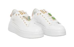 GIO PIU SNEAKER PIA 304A COMBI WHITE PLATINO