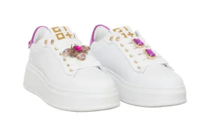 GIO PIU SNEAKER PIA 308A COMBI WHITE FUXIA