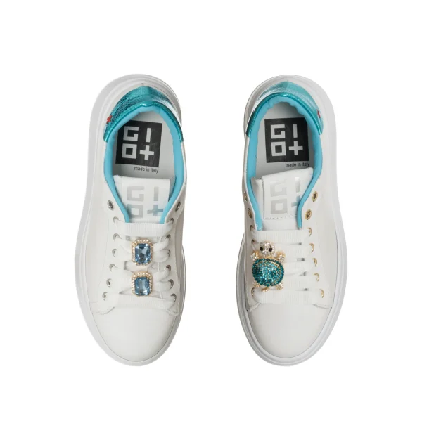 GIO PIU SNEAKER PIA 252A COMBI TURCHESE TARTARUGA