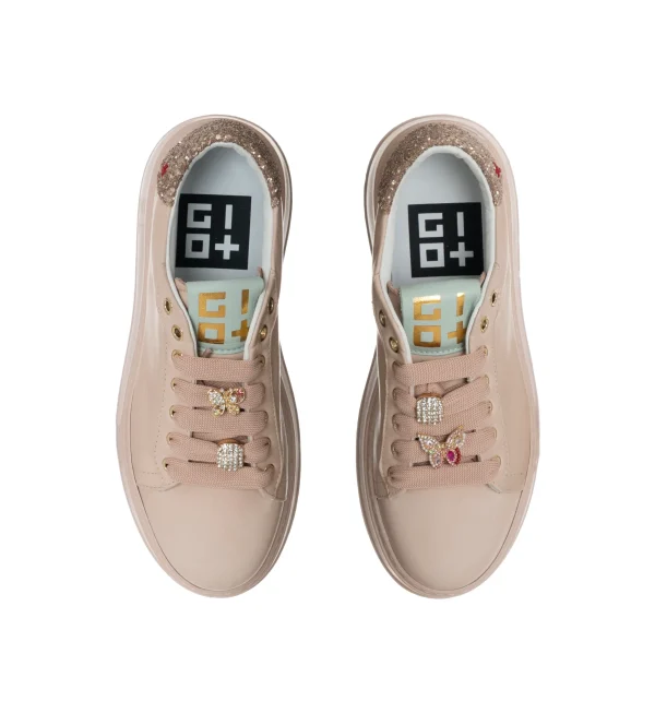 GIO PIU SNEAKER PIA 326A COMBI WHITE FARFALLA