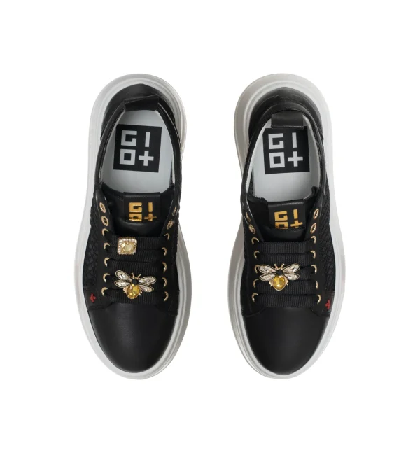 GIO PIU SNEAKER PIA 342B COMBI BLACK