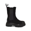 GIO PIU STIVALETTO IN CAMOSCIO NERO COMBI VELOUR BLACK CORA-09