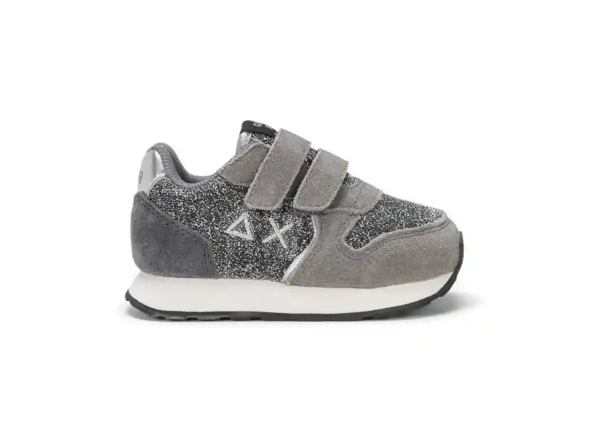girls_ally_glitter_textil_0-5.webp GIRL'S ALLY GLITTER TEXTILE FIRST STEP ARGENTO