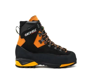 GRONELL SCARPONE ANTITAGLIO DIABLO WORK D 275-21 NERO ARANCIO