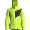 HARRIMAN MAN LIGHT FLEECE JACKET LIME GREEN