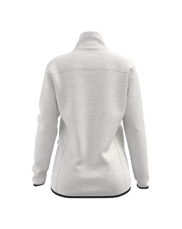 HENRY LADY FULL IP LIGHT FLEECE JACKET WHITE ALLYSSUM