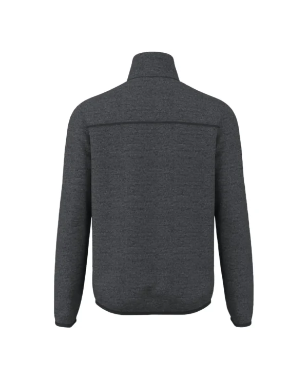 HENRY MAN FULL ZIP LIGHT FLEECE JACKET VULCAN