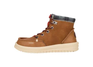 HEY DUDE BRADLEY BOOT YOUTH CLASSIC COGNAC