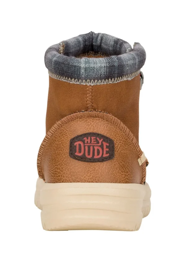 HEY DUDE BRADLEY BOOT YOUTH CLASSIC COGNAC
