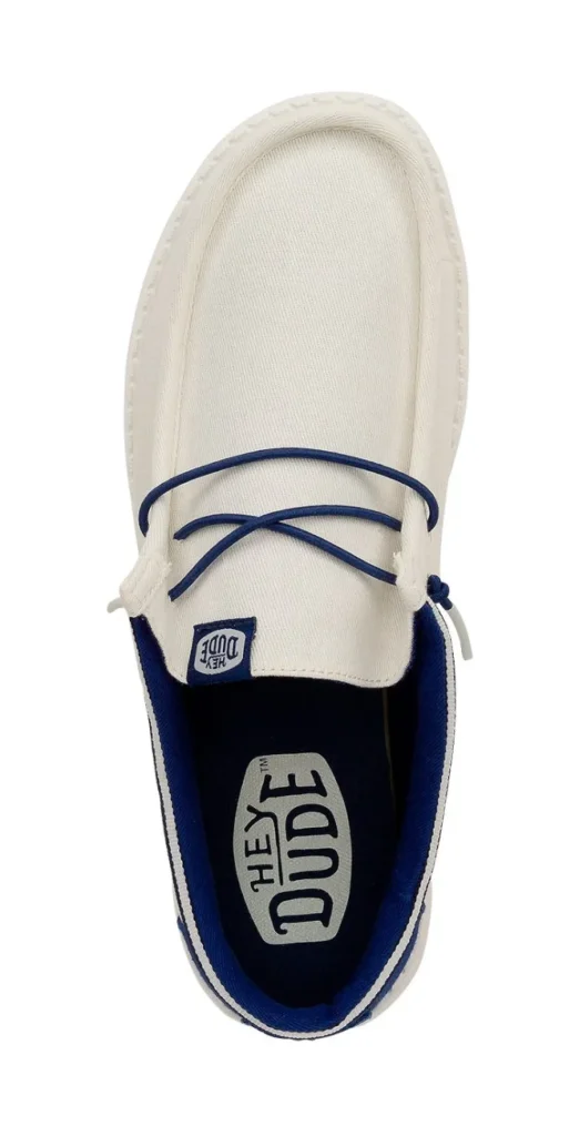HEY DUDE WALLY LETTERMAN WHITE BLUE