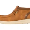 HEY DUDE WALLY MID GRIPR CLASSIC MAN TAN BROWN
