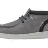 HEY DUDE WALLY MID GRIPR CLASSIC MAN GREY BLACK