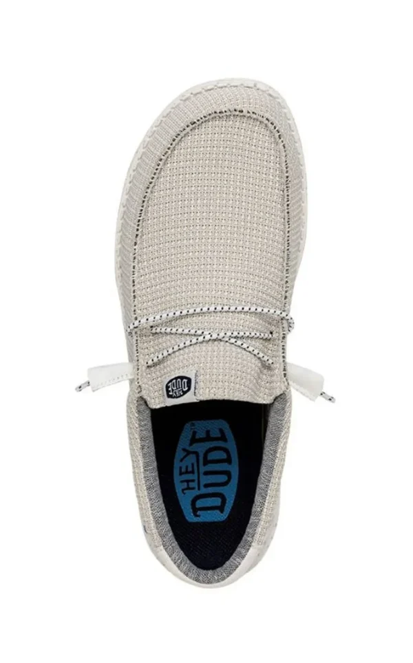HEY DUDE WALLY SPORT MESH WHITE