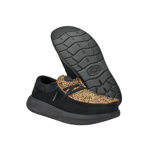 HEY DUDE WENDY COMF LUX BLACK