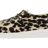 HEY DUDE WENDY LEOPARD BLACK GREY