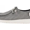 HEY DUDE WENDY METALLIC SPARKLE CHARCOAL
