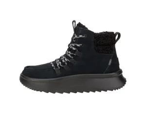 HEY DUDE WENDY PEAK APRES SUEDE COZY WMN BLACK