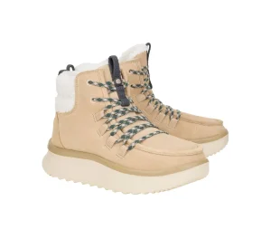 HEY DUDE WENDY PEAK APRES SUEDE COZY WMN SAND BEIGE