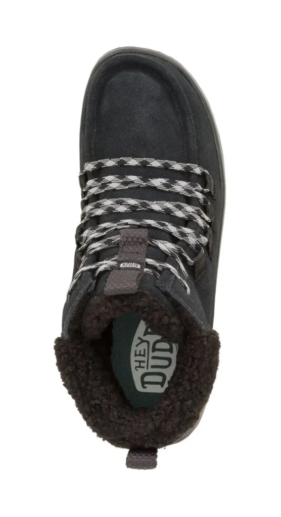HEY DUDE WENDY PEAK APRES SUEDE COZY WMN BLACK