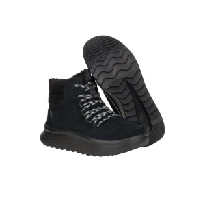 HEY DUDE WENDY PEAK APRES SUEDE COZY WMN BLACK