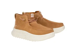 HEY DUDE WENDY PEAK HI SUEDE WMN CHESTNUT
