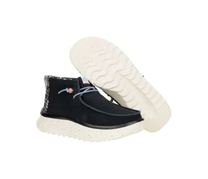 HEY DUDE WENDY PEAK HI SUEDE WMN BLACK