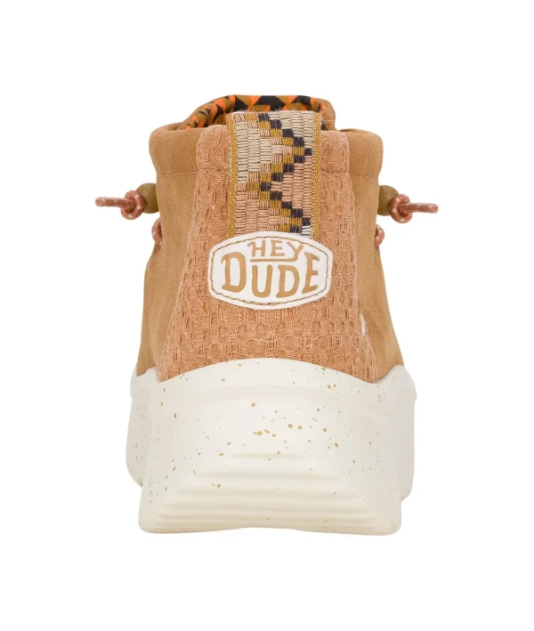 HEY DUDE WENDY PEAK HI SUEDE WMN CHESTNUT