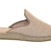 IMA25 ESPADRILLES CIABATTA RAFIA BLANC BEIGE