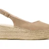 JAVA100 ESPADRILLES SANDALO CON CINTURINO SERRAJE TOPO