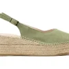 JAVA100 ESPADRILLES SANDALO CON CINTURINO SERRAJE MUSGO