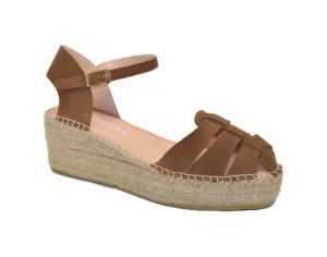 JAVA43 ESPADRILLES SANDALO CON CINTURINO SERRAJE OCRE