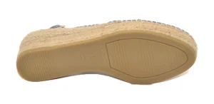 JAVA100 ESPADRILLES SANDALO CON CINTURINO SERRAJE CIELO