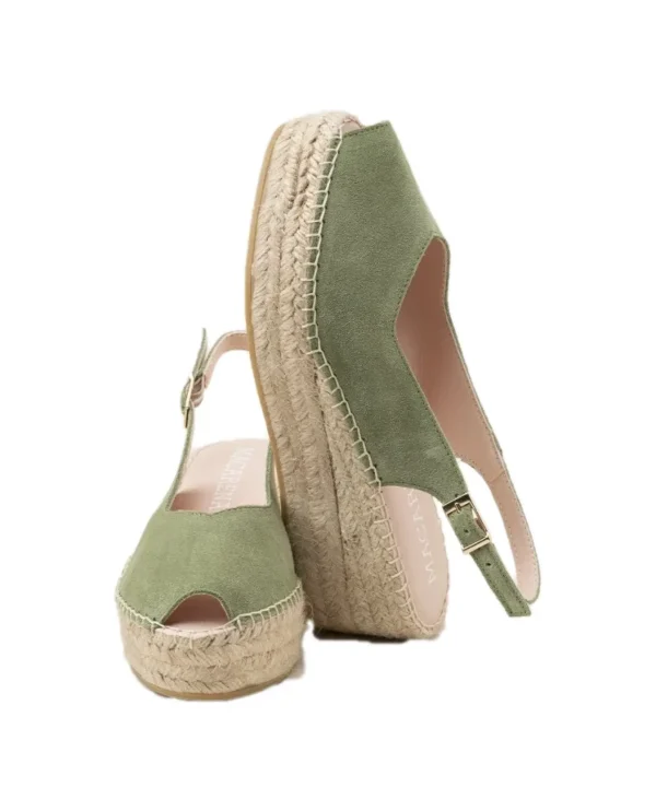 JAVA100 ESPADRILLES SANDALO CON CINTURINO SERRAJE MUSGO