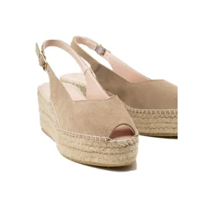 JAVA100 ESPADRILLES SANDALO CON CINTURINO SERRAJE TOPO