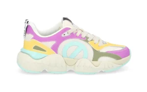 KRAZEE RUNNER WOMAN DOVE PURPLE YELLOW
