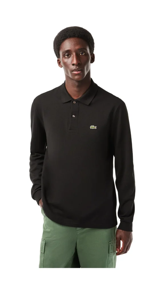 L1312 031 POLO ML NERO