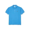 1212 L99 POLO SS COTONE ETHERAL BLUE