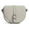 LAIRE LEATHER SADDLE BAG Light Sand