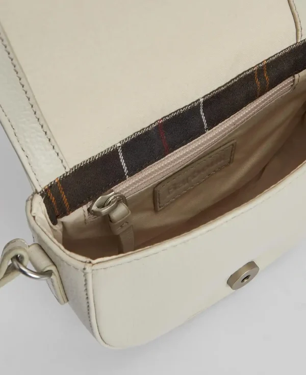 LAIRE LEATHER SADDLE BAG Light Sand